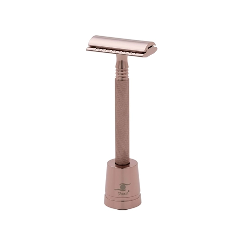 Double Edge Safety SS-01 with Stand Blush Wine